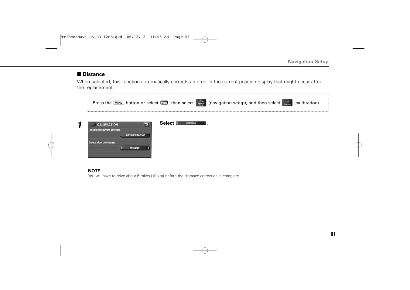 Subaru 2012 Tribeca Navigation System User Manual | Page 82 / 126