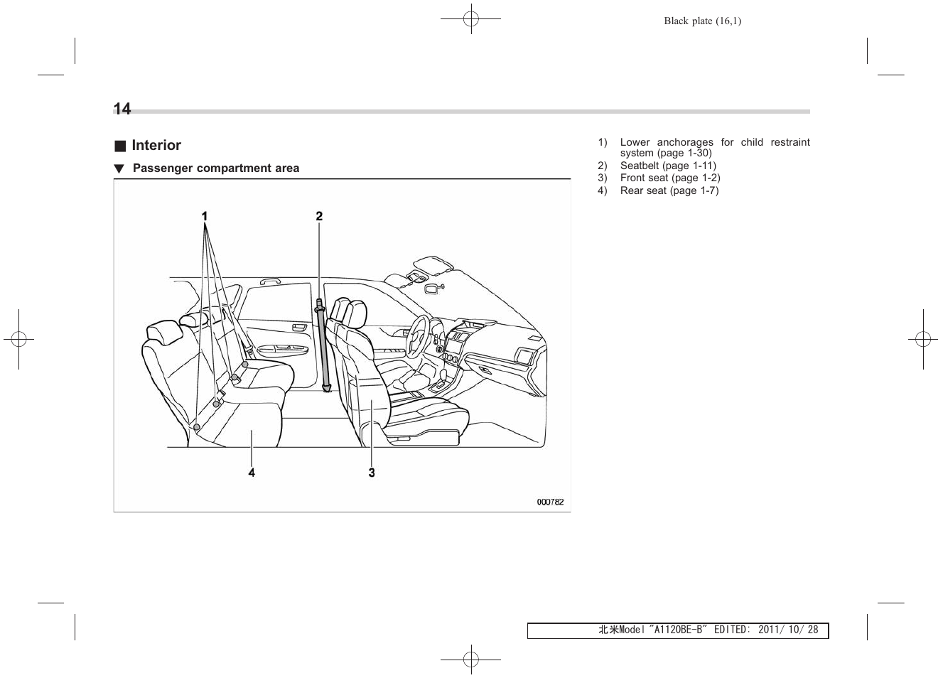 Subaru 2012 Impreza User Manual | Page 18 / 447