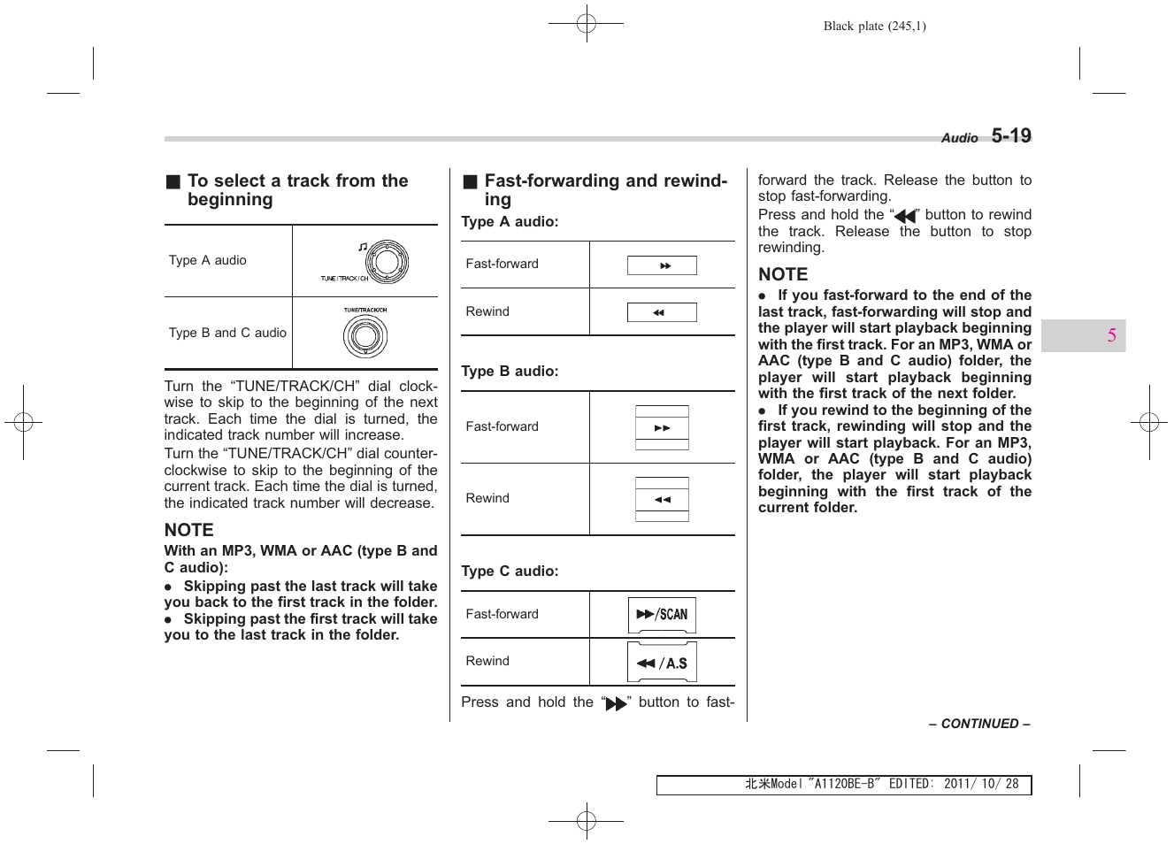 Subaru 2012 Impreza User Manual | Page 231 / 447