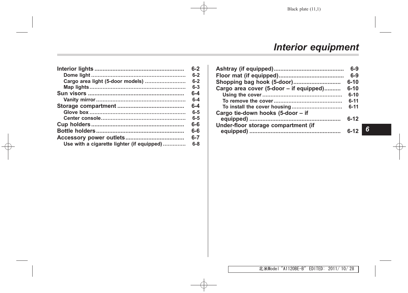Msa5m1213ball_15, Interior equipment | Subaru 2012 Impreza User Manual | Page 265 / 447
