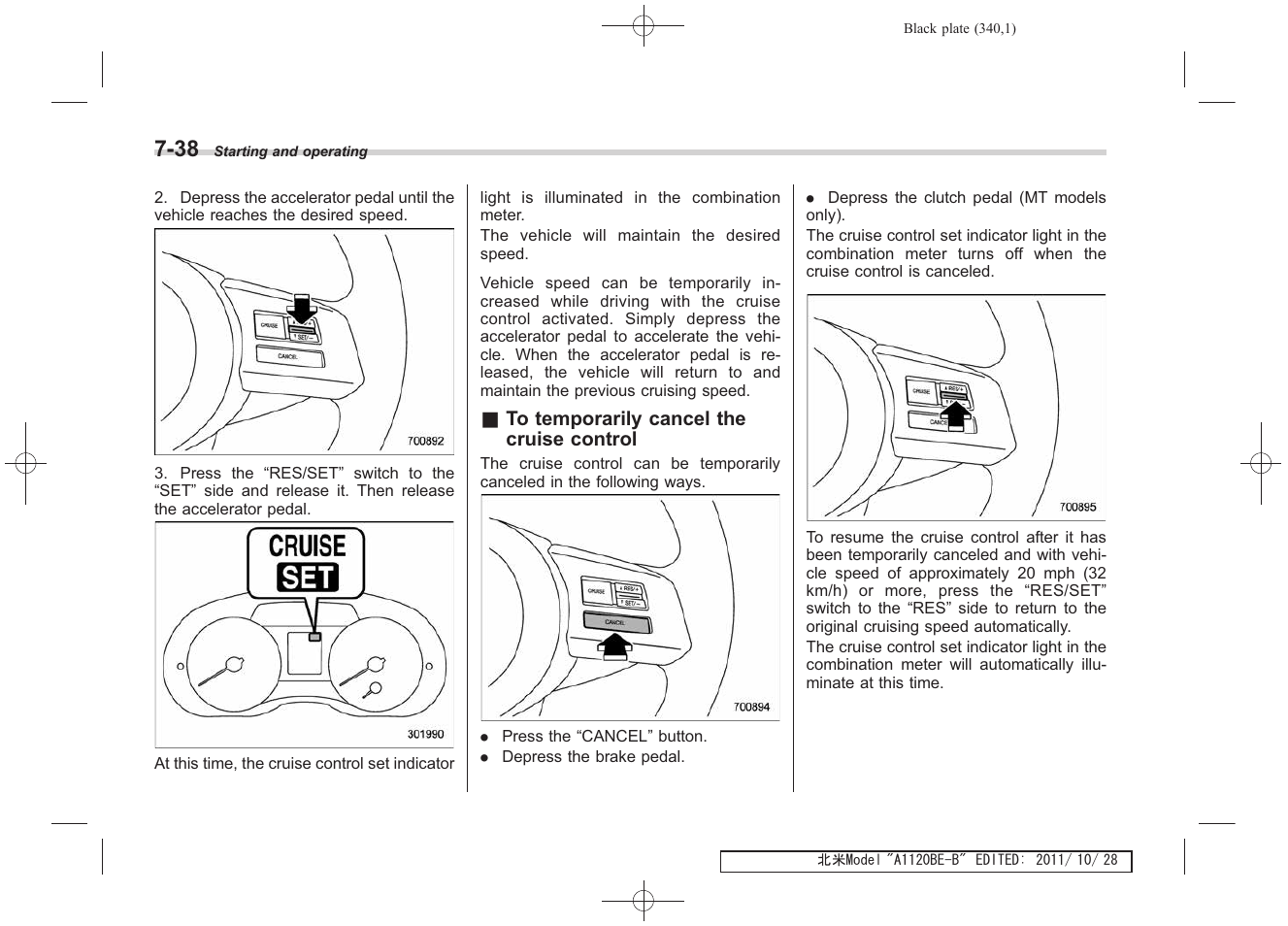 Subaru 2012 Impreza User Manual | Page 314 / 447