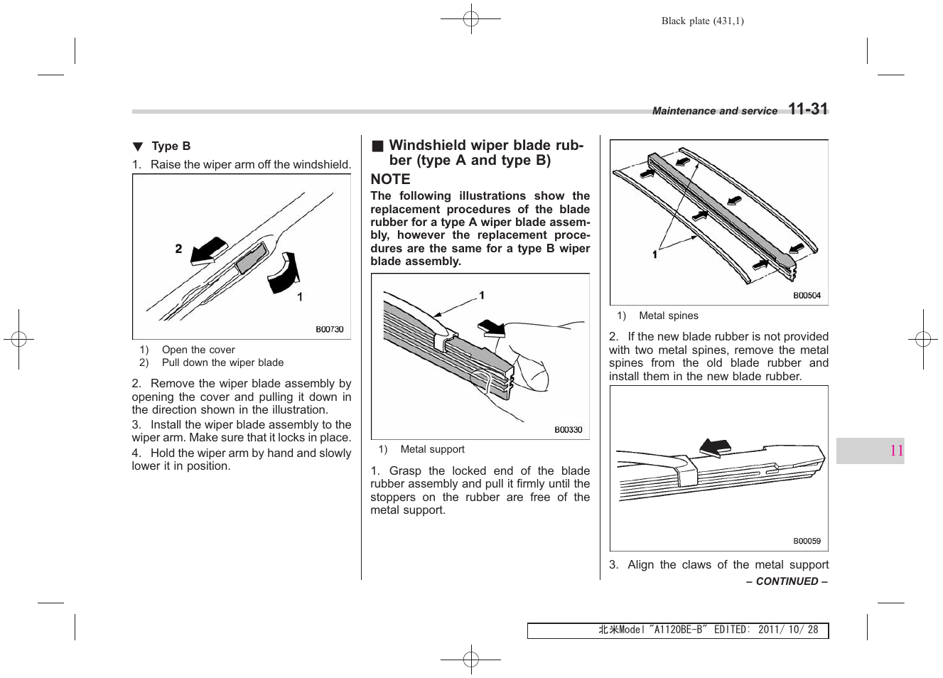 Subaru 2012 Impreza User Manual | Page 385 / 447
