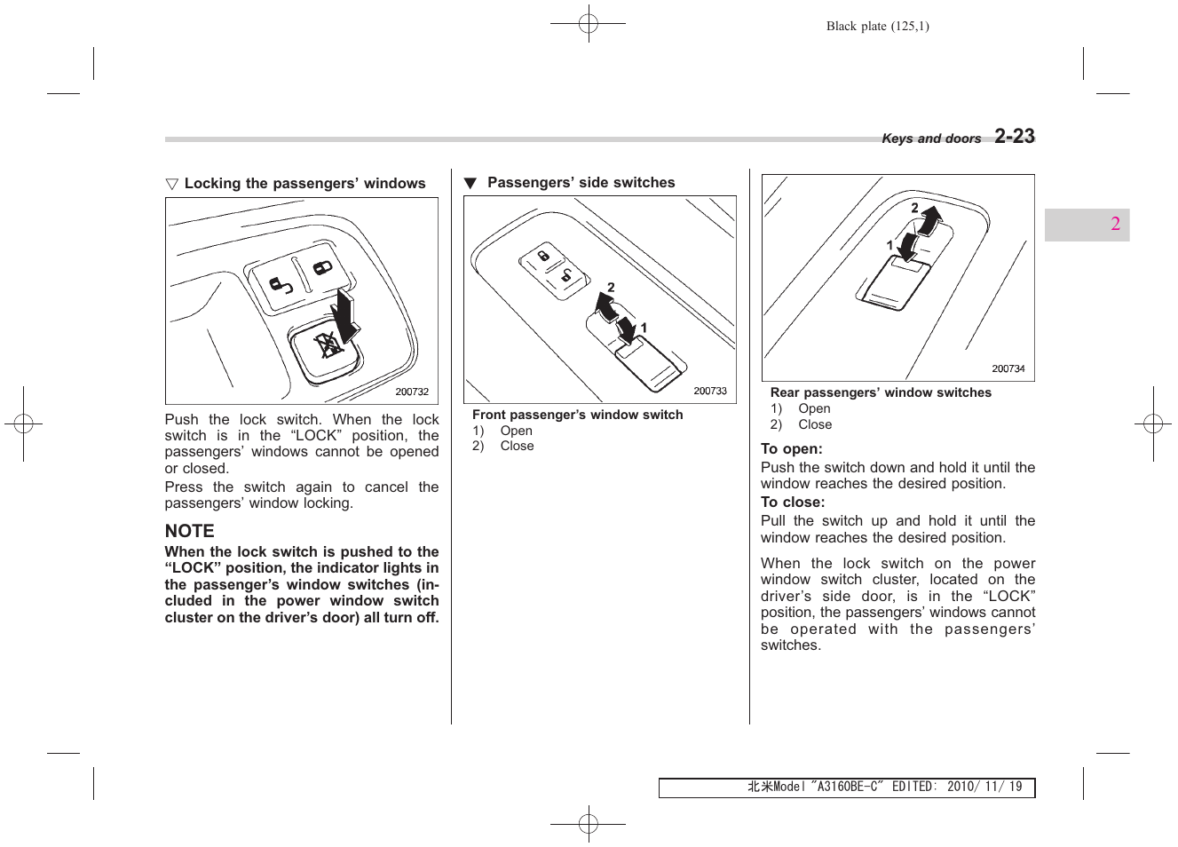 Subaru 2011 Tribeca User Manual | Page 282 / 580