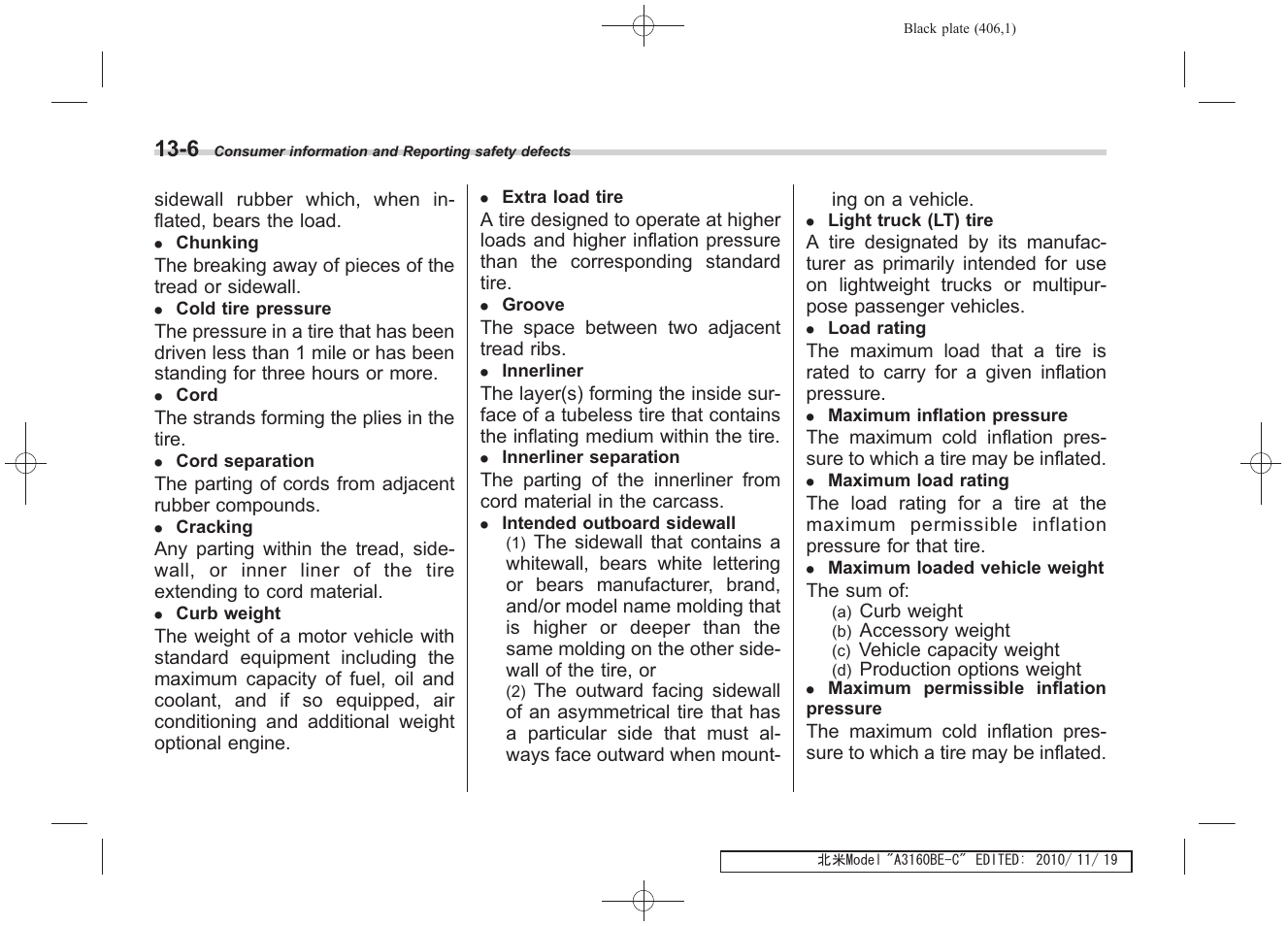 Subaru 2011 Tribeca User Manual | Page 557 / 580