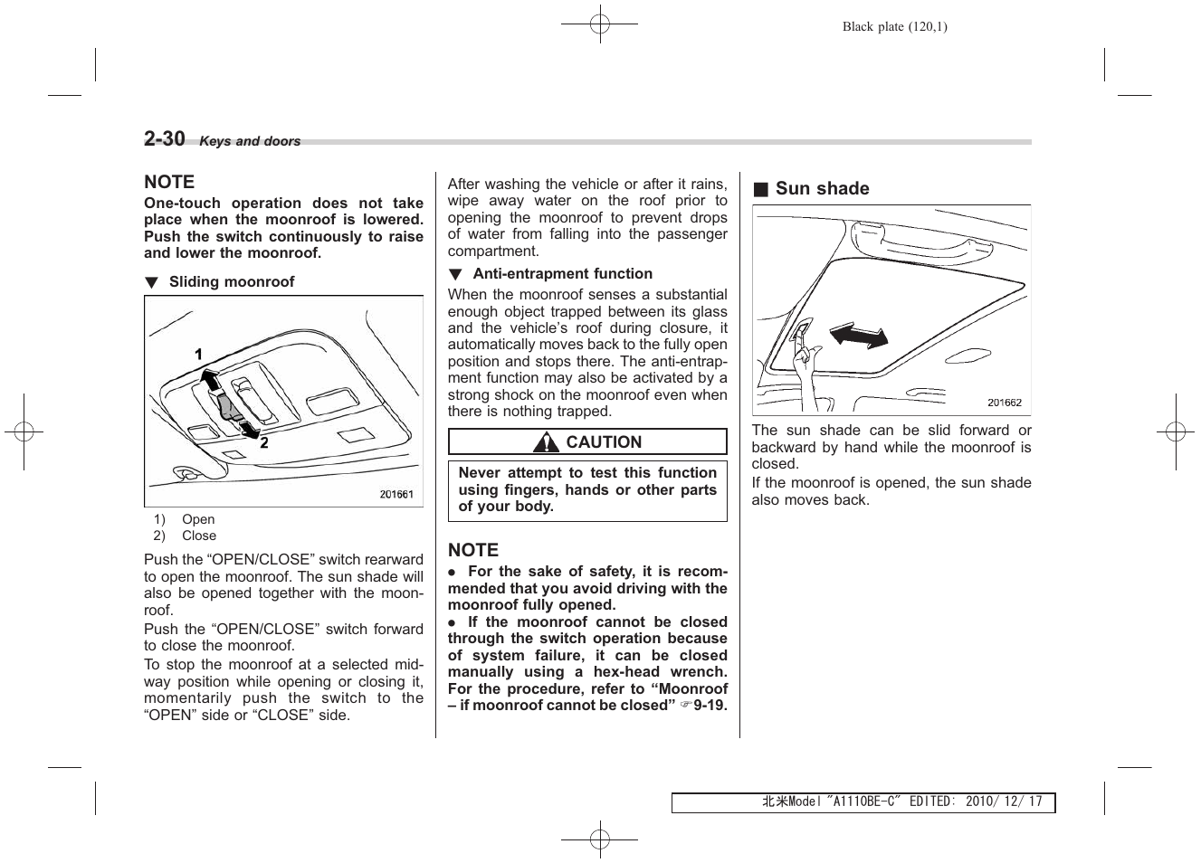 Subaru 2011 Impreza WRX User Manual | Page 120 / 459