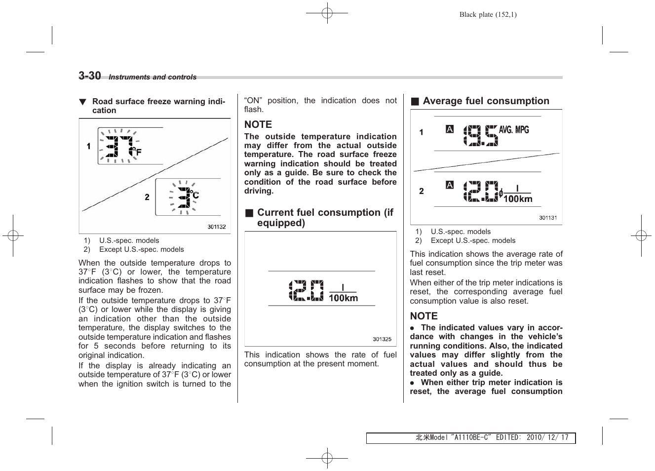 Subaru 2011 Impreza WRX User Manual | Page 150 / 459