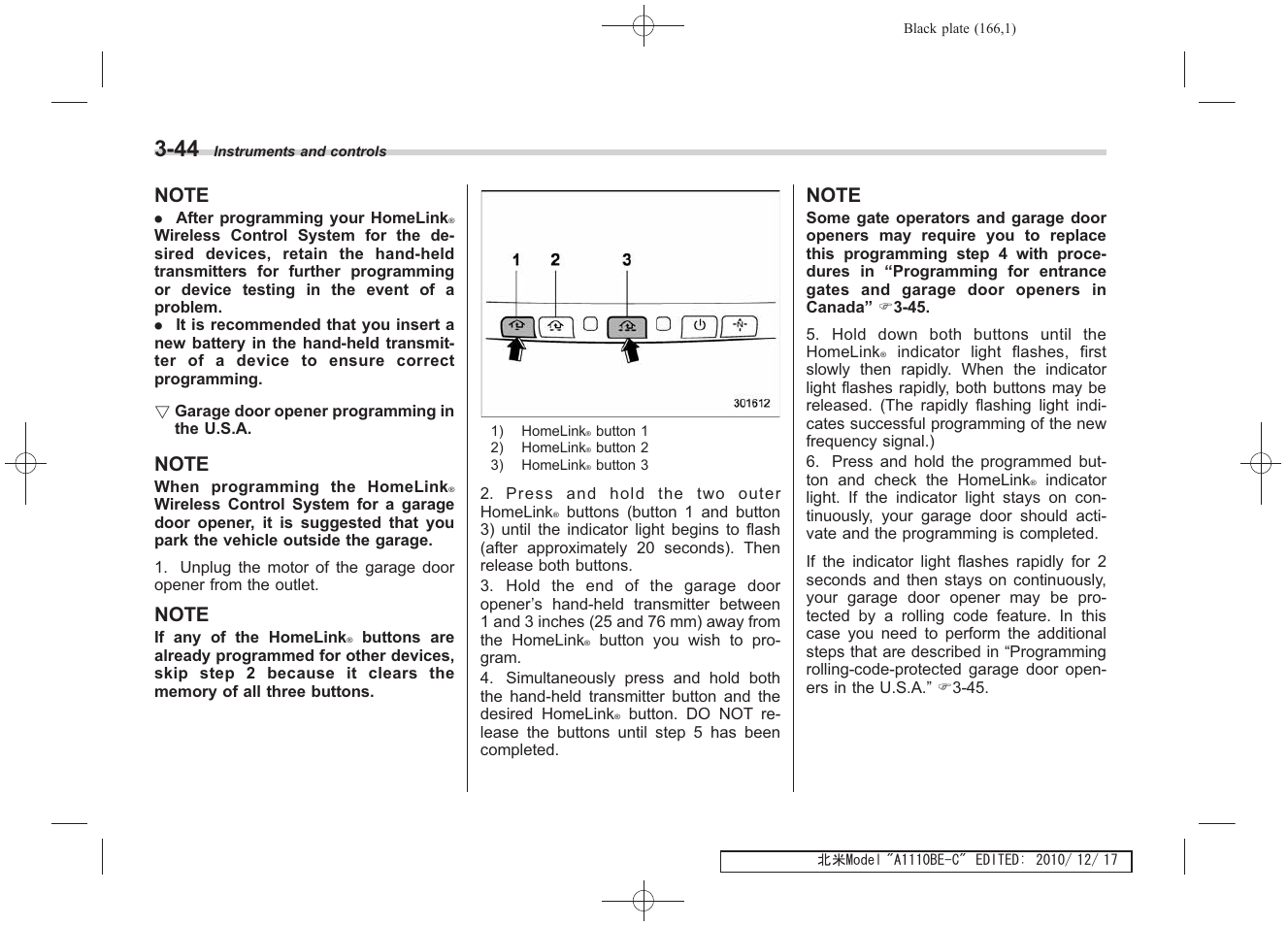 Subaru 2011 Impreza WRX User Manual | Page 164 / 459