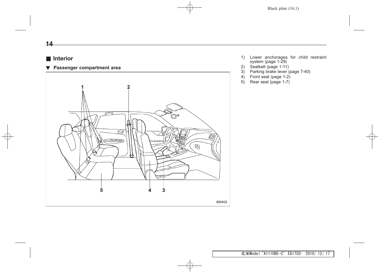 Subaru 2011 Impreza WRX User Manual | Page 18 / 459