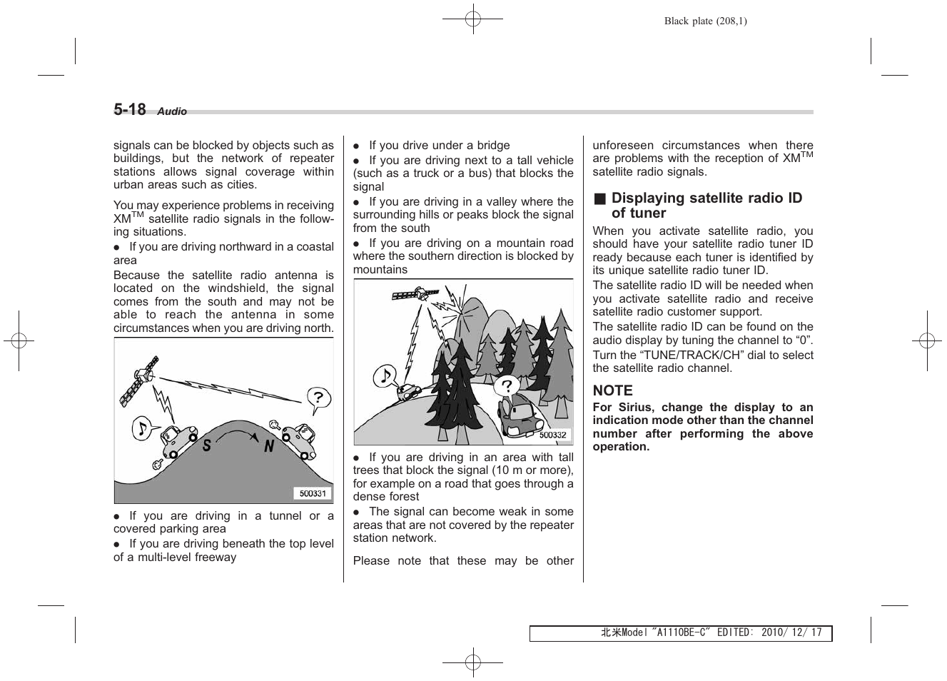 Subaru 2011 Impreza WRX User Manual | Page 206 / 459