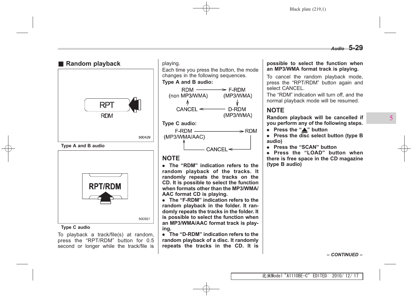 Subaru 2011 Impreza WRX User Manual | Page 217 / 459