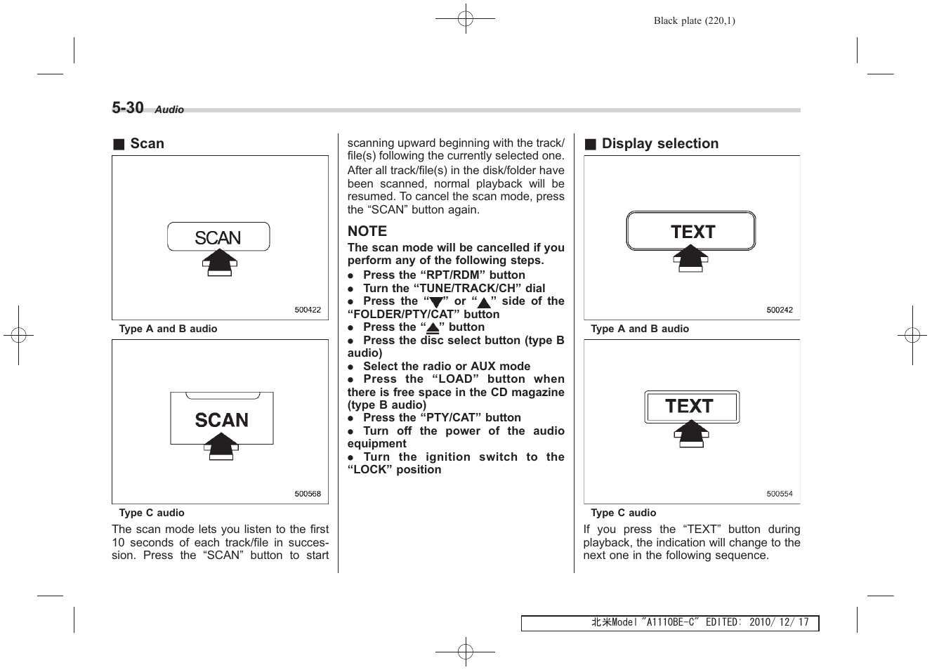 Subaru 2011 Impreza WRX User Manual | Page 218 / 459