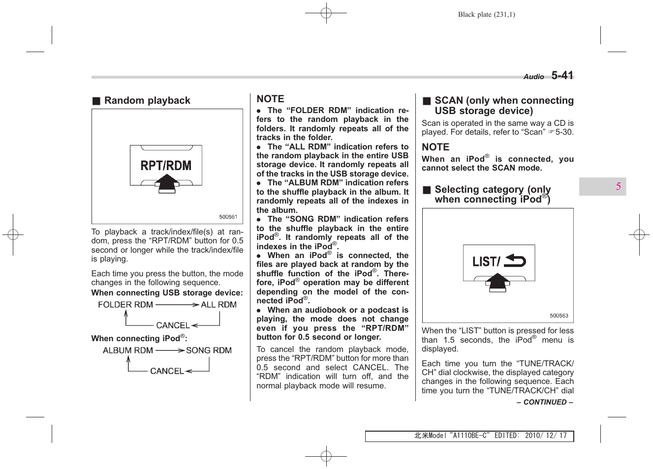 Subaru 2011 Impreza WRX User Manual | Page 229 / 459