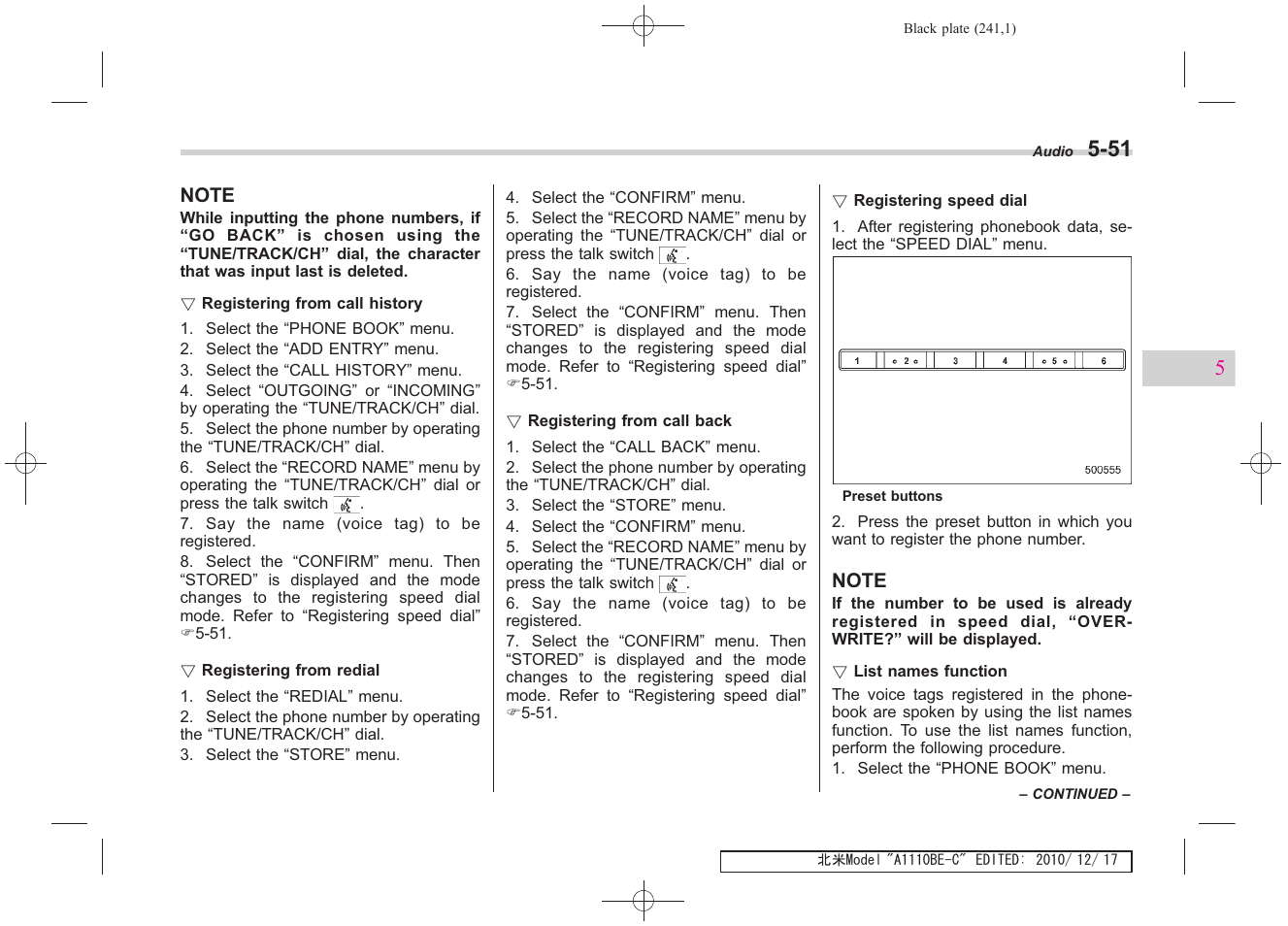 Subaru 2011 Impreza WRX User Manual | Page 239 / 459