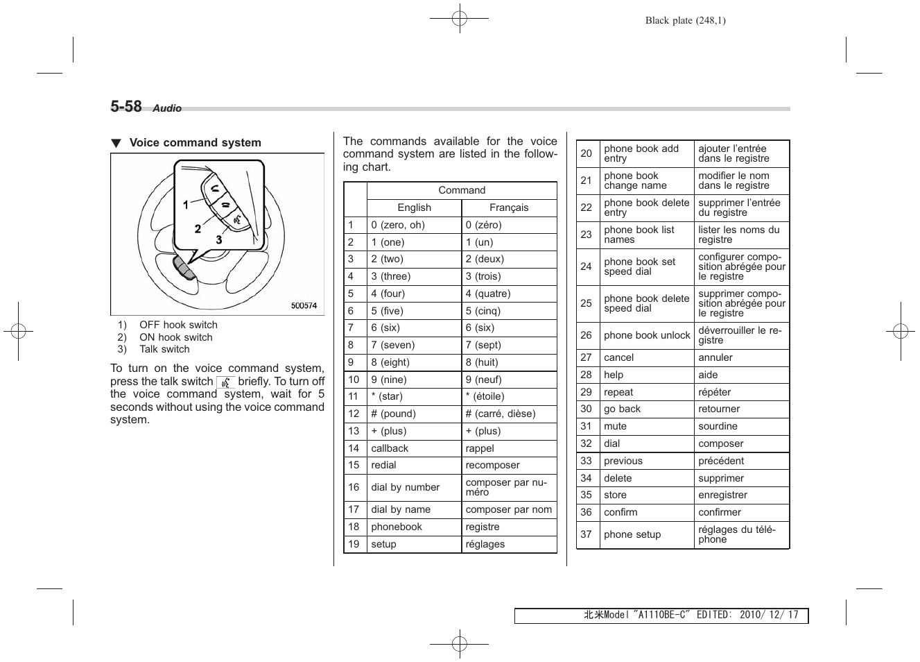 Subaru 2011 Impreza WRX User Manual | Page 246 / 459