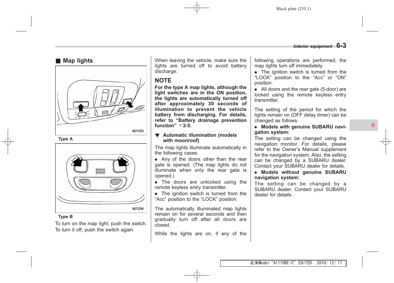 Subaru 2011 Impreza WRX User Manual | Page 253 / 459