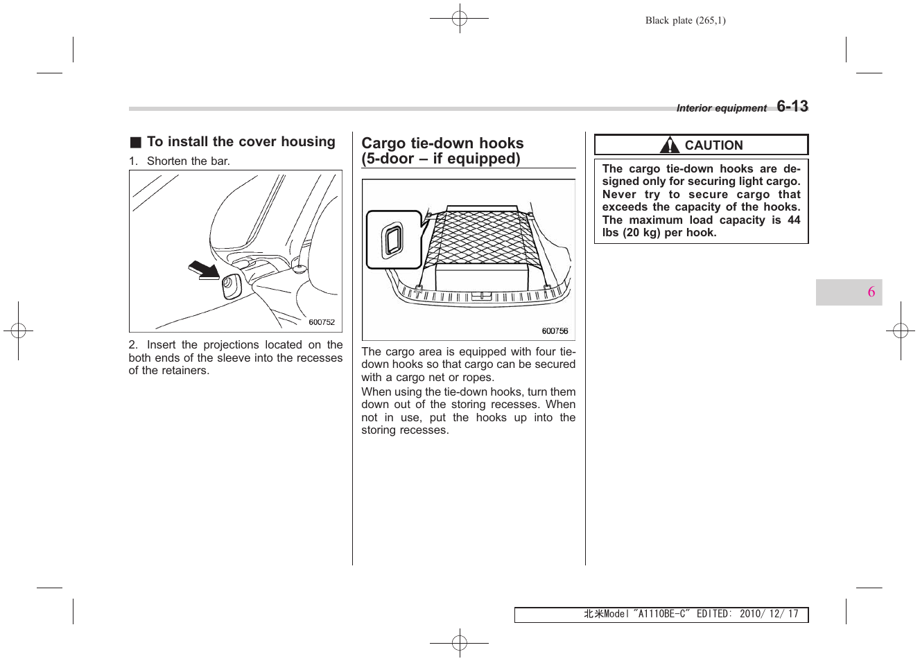 Subaru 2011 Impreza WRX User Manual | Page 263 / 459