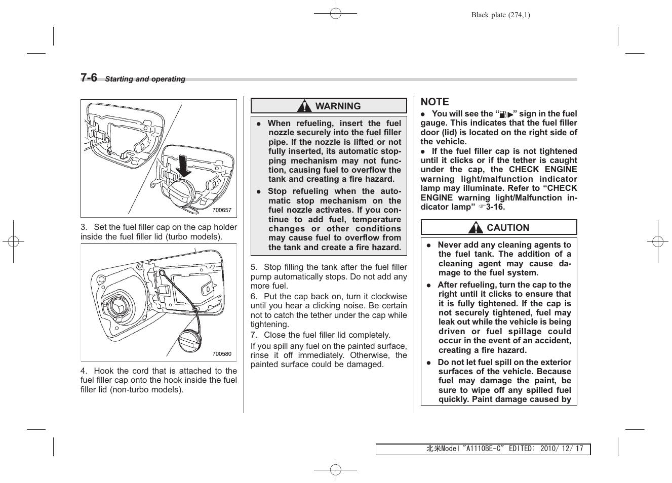 Subaru 2011 Impreza WRX User Manual | Page 270 / 459