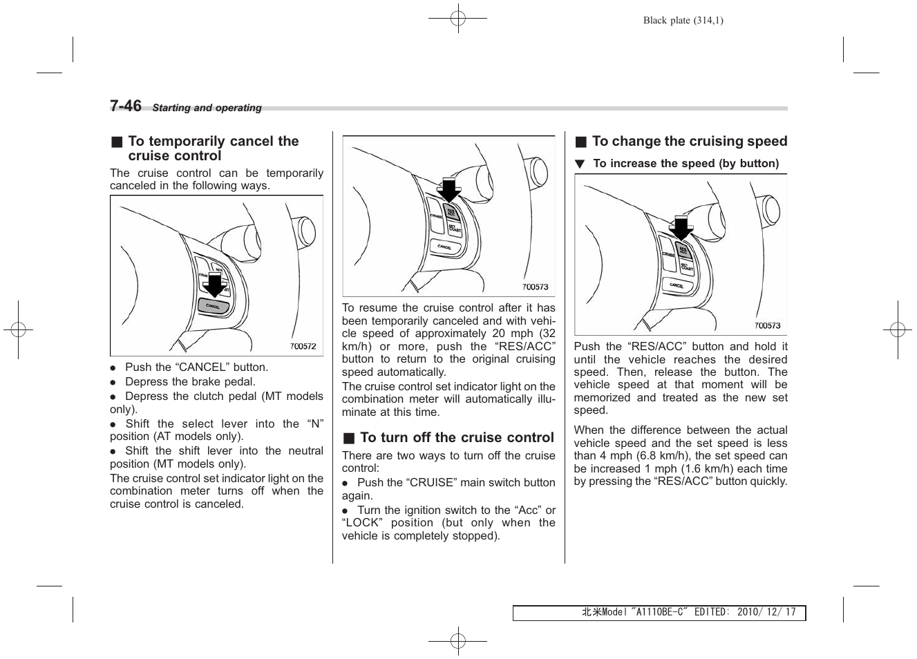 Subaru 2011 Impreza WRX User Manual | Page 310 / 459