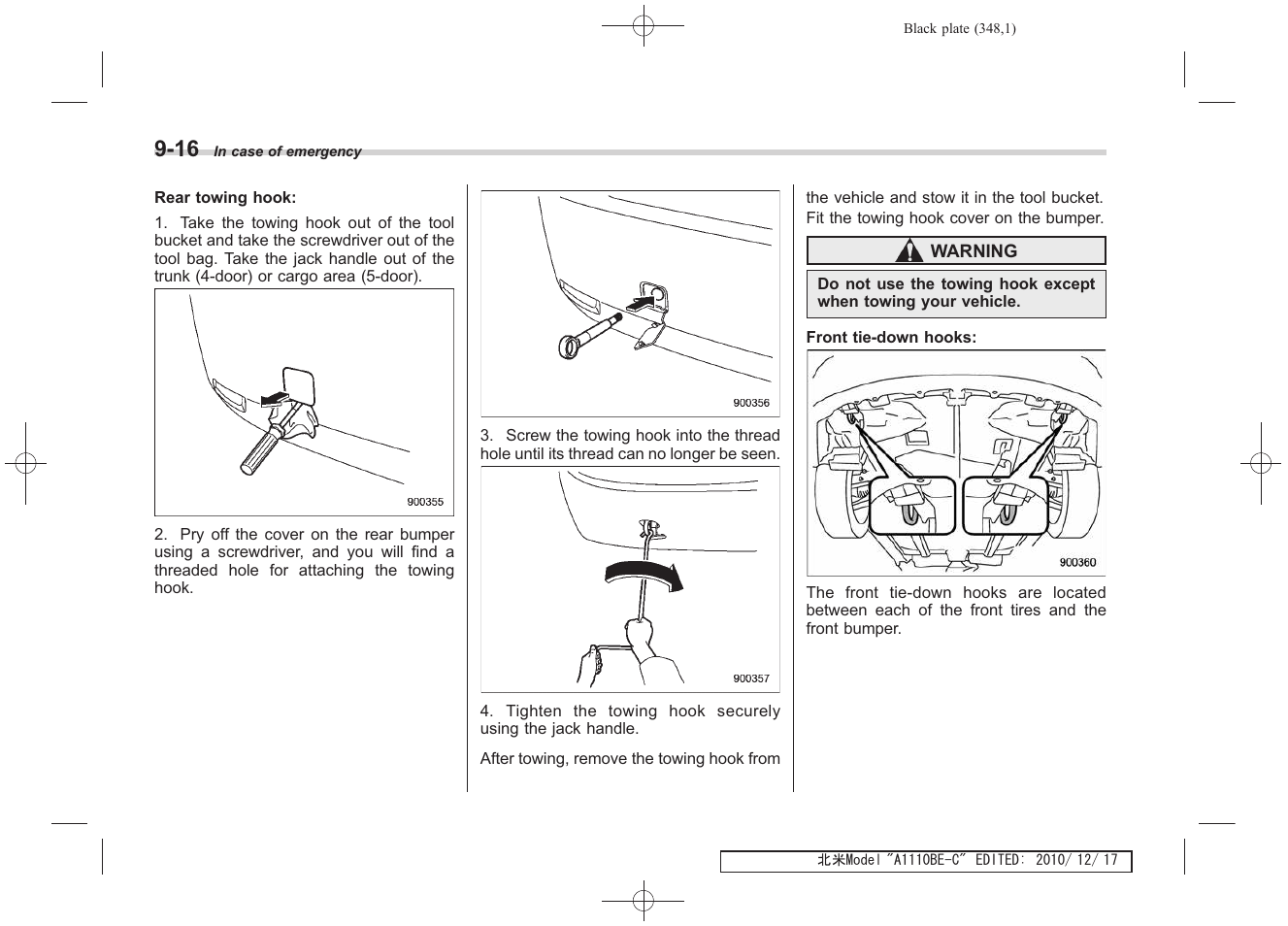 Subaru 2011 Impreza WRX User Manual | Page 344 / 459