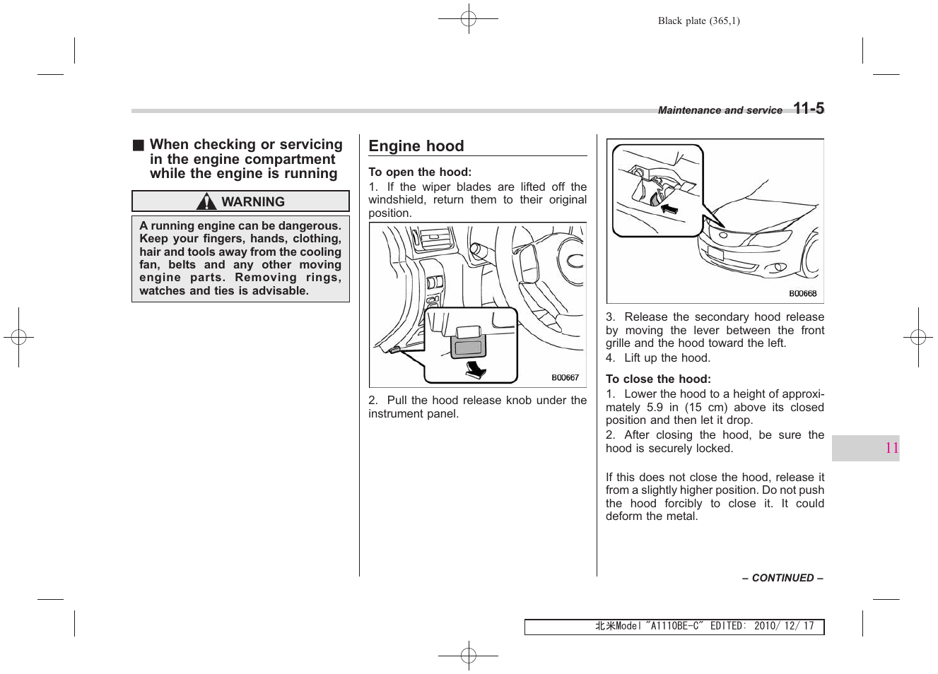 Subaru 2011 Impreza WRX User Manual | Page 359 / 459