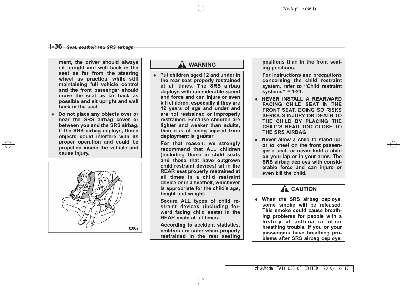 Subaru 2011 Impreza WRX User Manual | Page 68 / 459