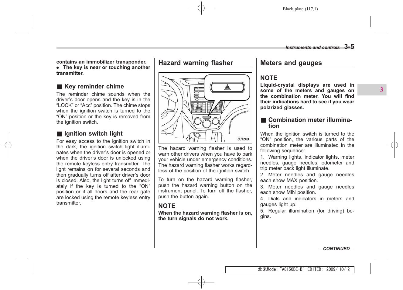 Subaru 2010 Forester User Manual | Page 128 / 414