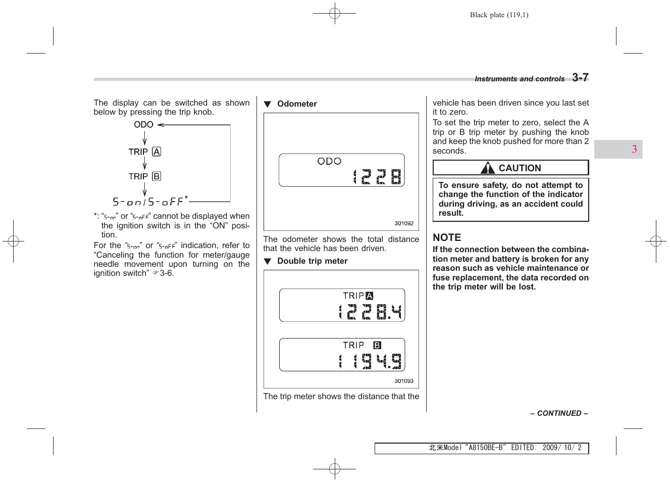 Subaru 2010 Forester User Manual | Page 130 / 414