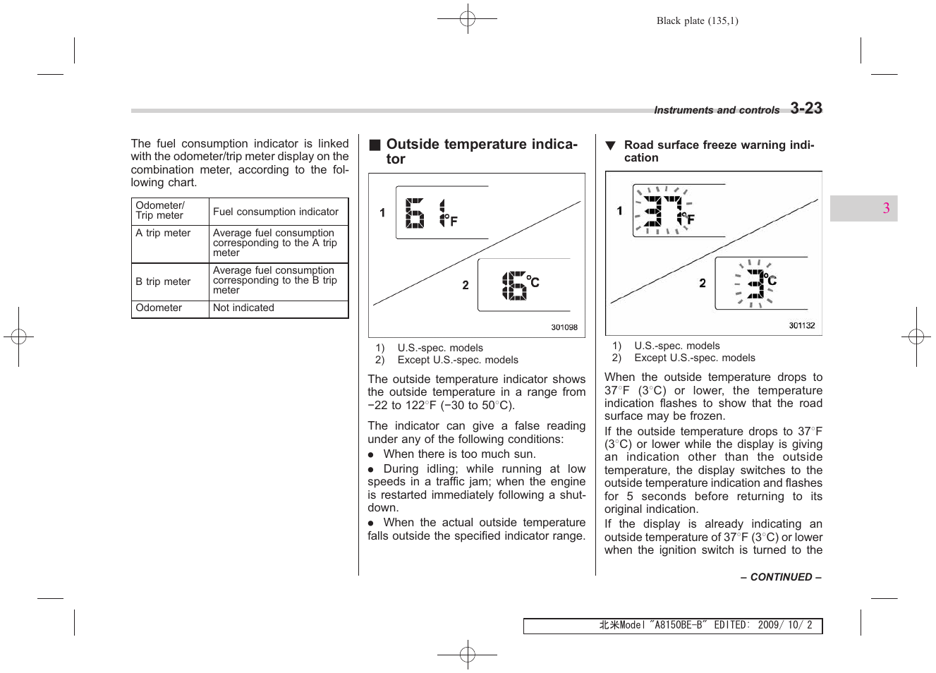 Subaru 2010 Forester User Manual | Page 146 / 414