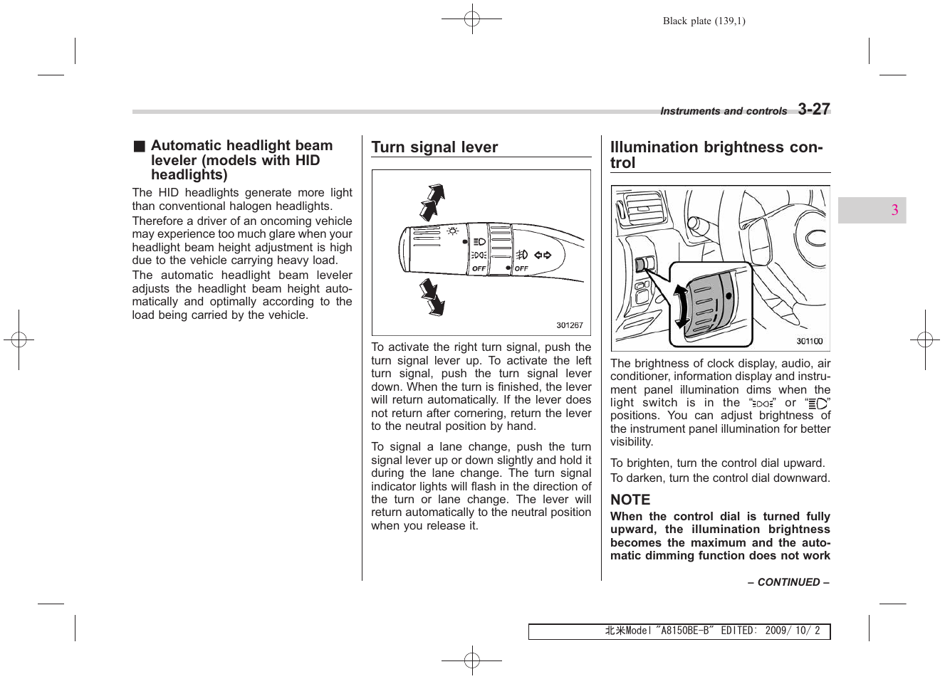 Subaru 2010 Forester User Manual | Page 150 / 414