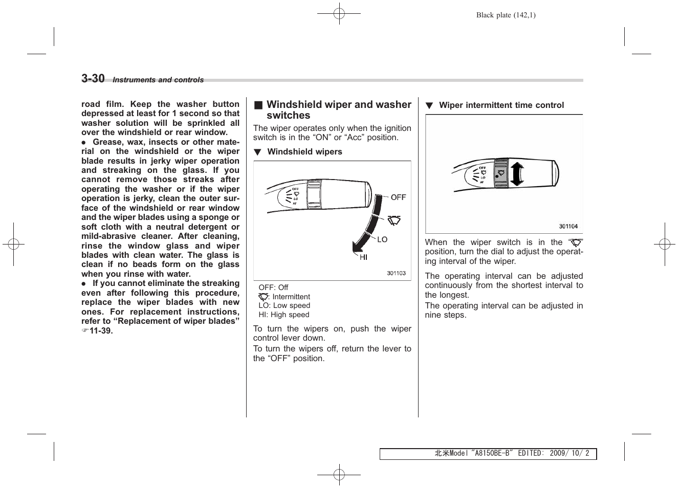 Subaru 2010 Forester User Manual | Page 153 / 414