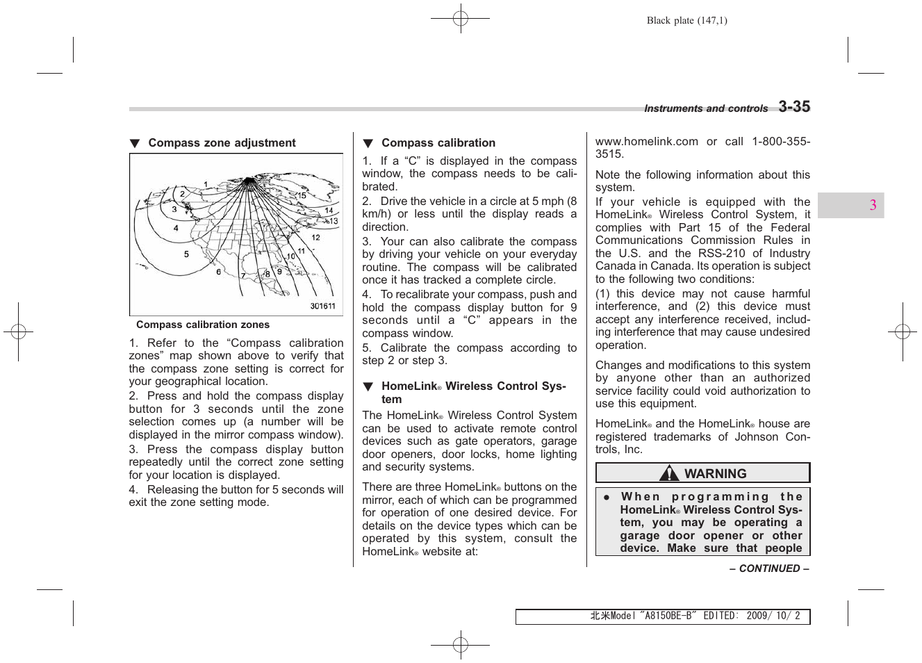 Subaru 2010 Forester User Manual | Page 158 / 414