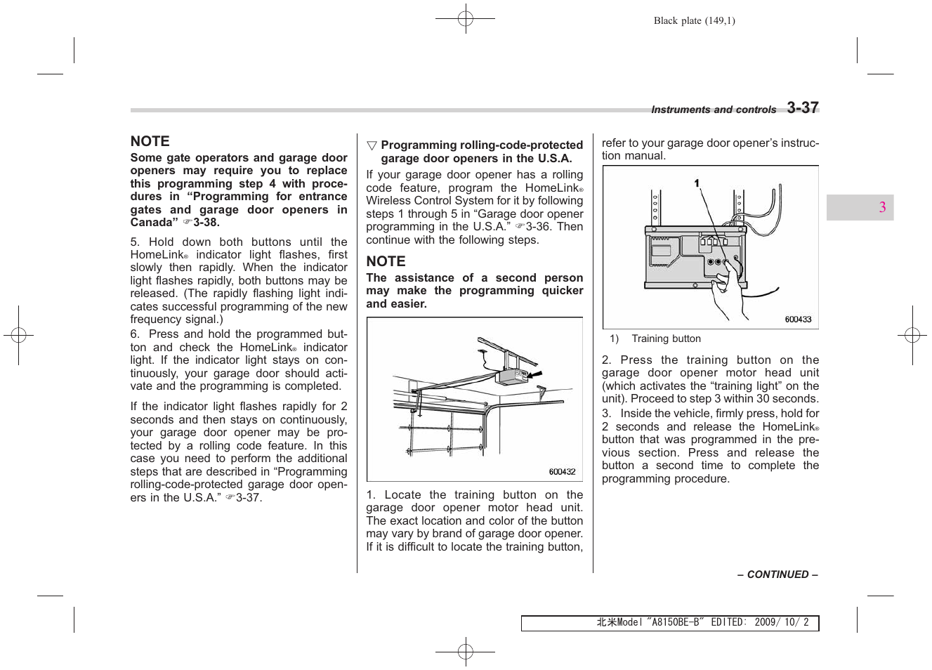 Subaru 2010 Forester User Manual | Page 160 / 414