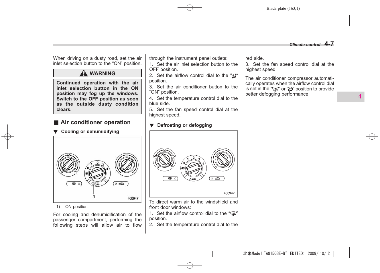 Subaru 2010 Forester User Manual | Page 174 / 414