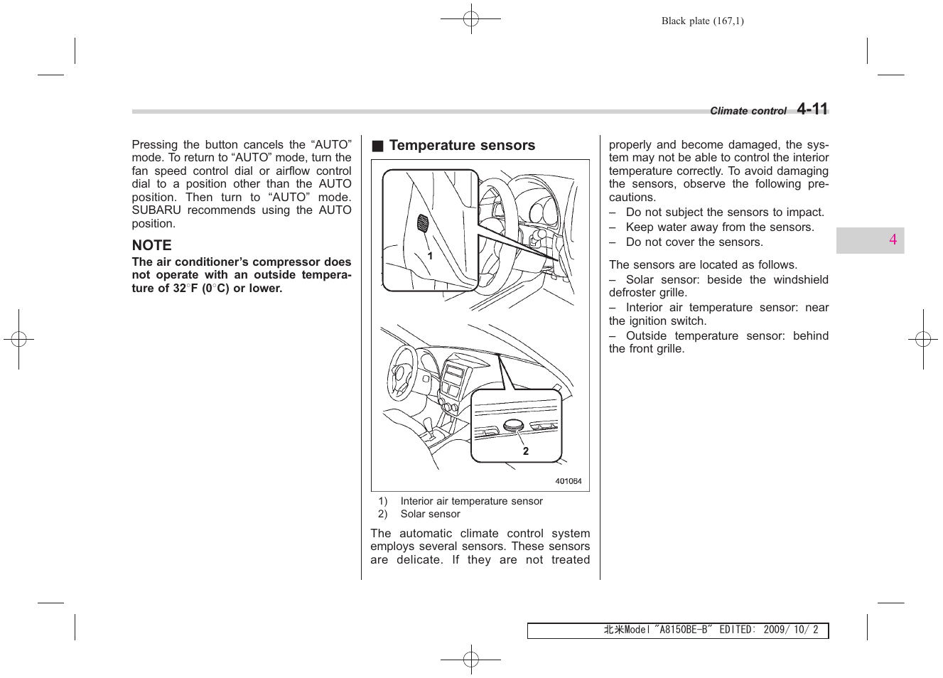 Subaru 2010 Forester User Manual | Page 178 / 414