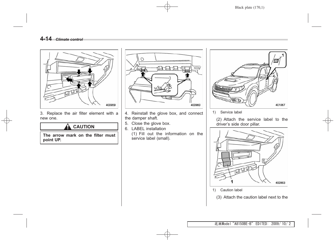 Subaru 2010 Forester User Manual | Page 181 / 414