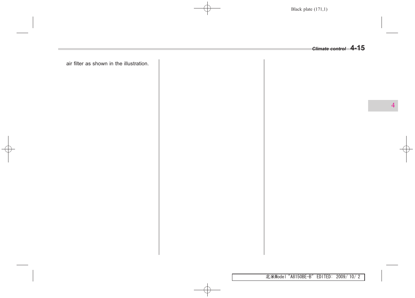 Subaru 2010 Forester User Manual | Page 182 / 414