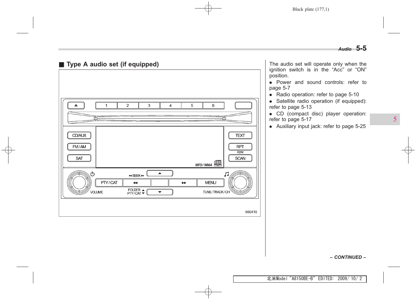 Subaru 2010 Forester User Manual | Page 188 / 414