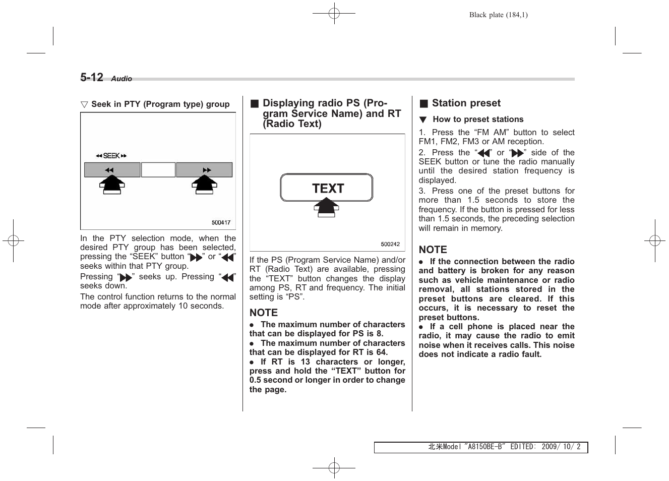 Subaru 2010 Forester User Manual | Page 195 / 414