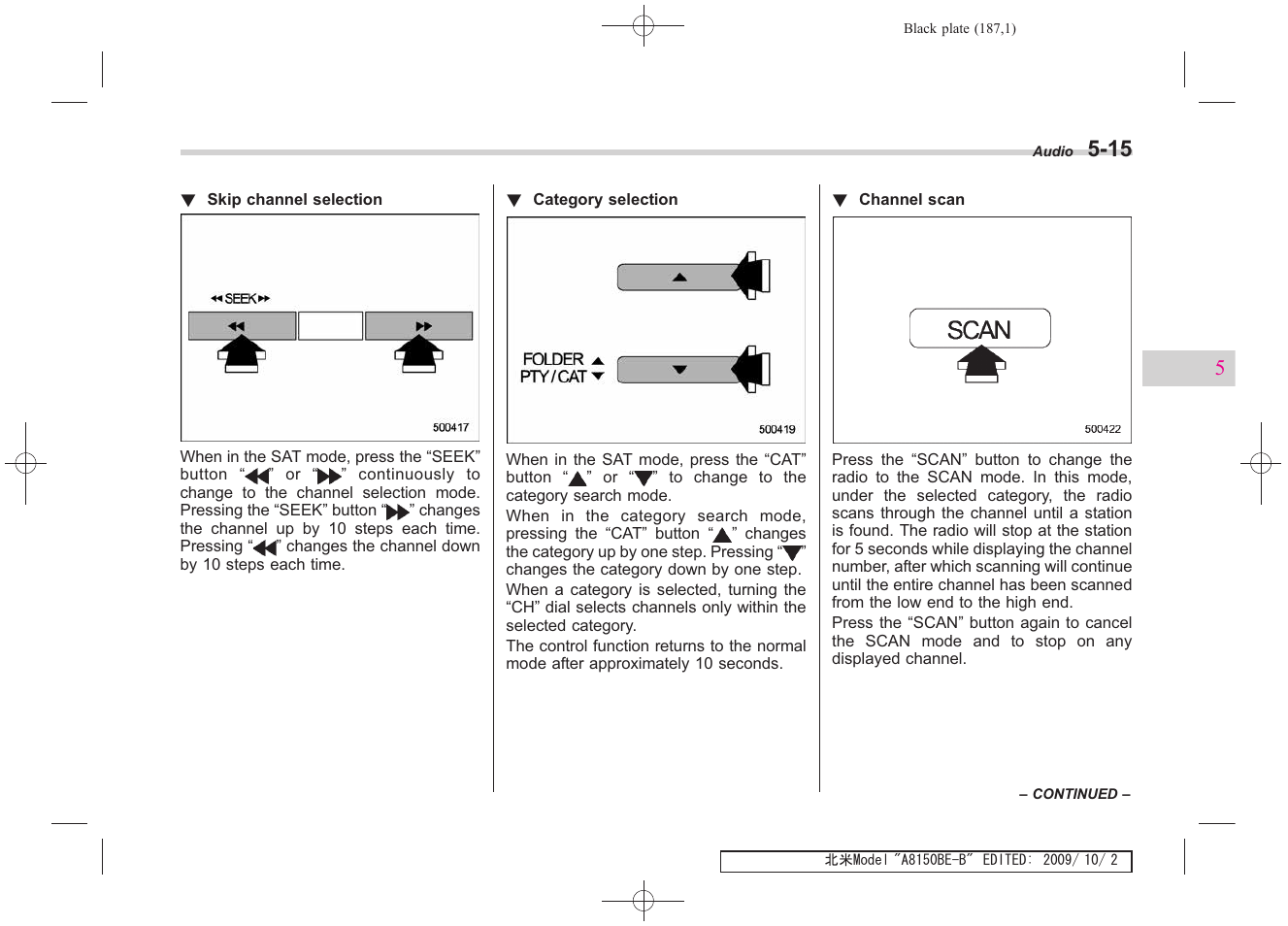 Subaru 2010 Forester User Manual | Page 198 / 414