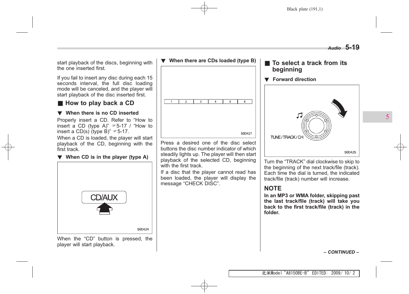 Subaru 2010 Forester User Manual | Page 202 / 414