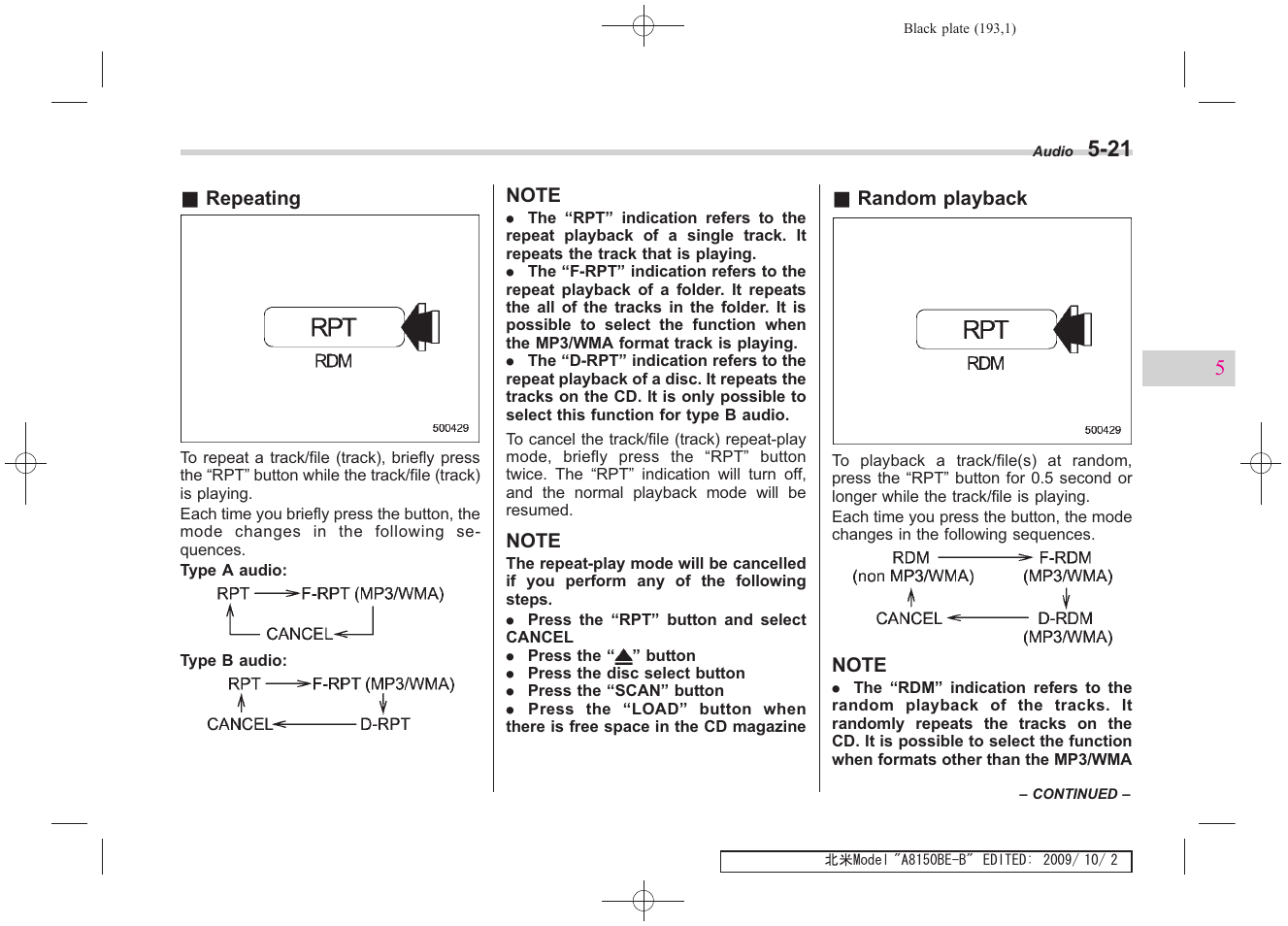 Subaru 2010 Forester User Manual | Page 204 / 414