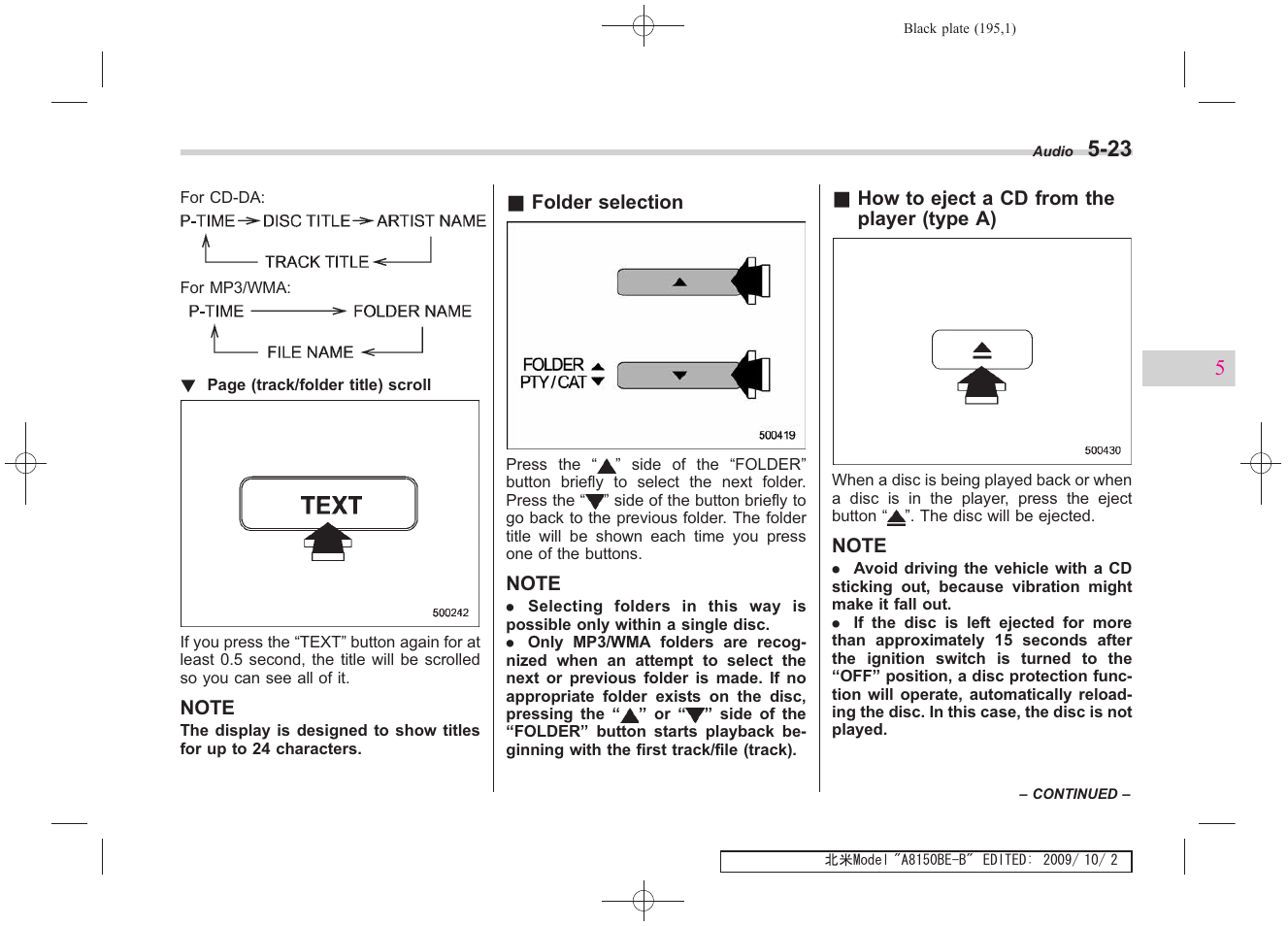 Subaru 2010 Forester User Manual | Page 206 / 414