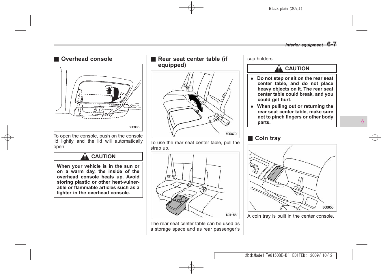 Subaru 2010 Forester User Manual | Page 220 / 414