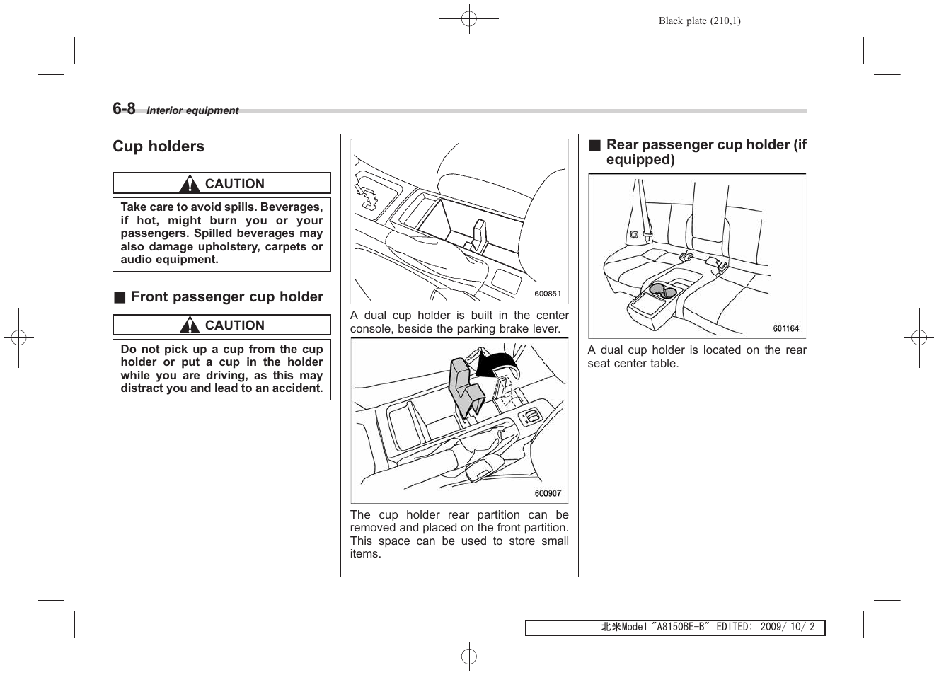 Subaru 2010 Forester User Manual | Page 221 / 414