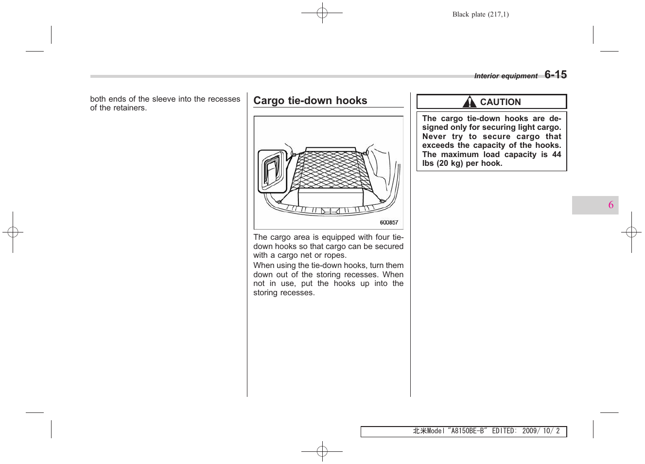 Subaru 2010 Forester User Manual | Page 228 / 414