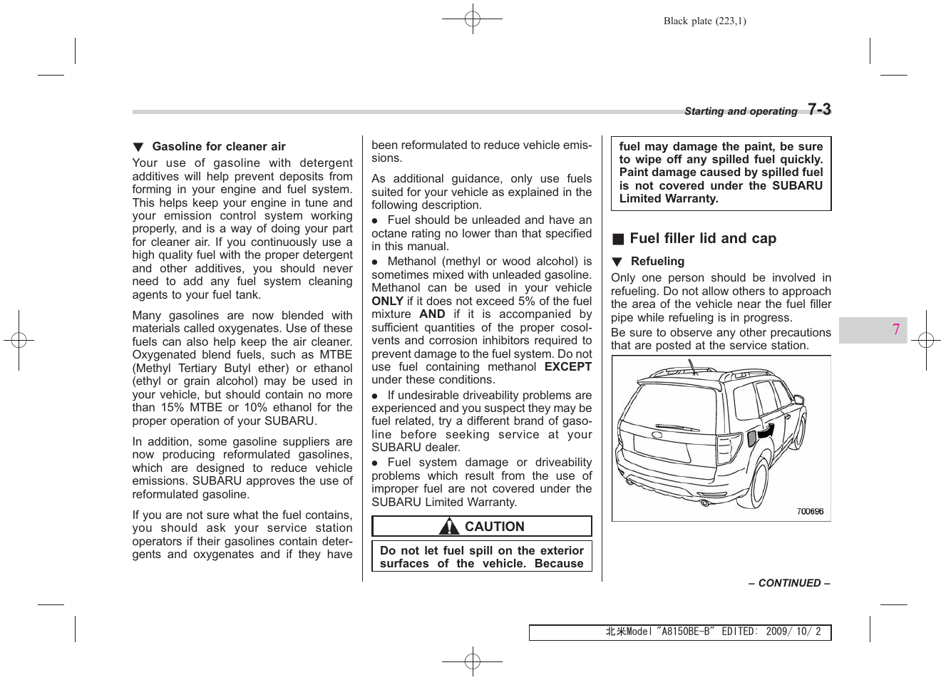 Subaru 2010 Forester User Manual | Page 232 / 414