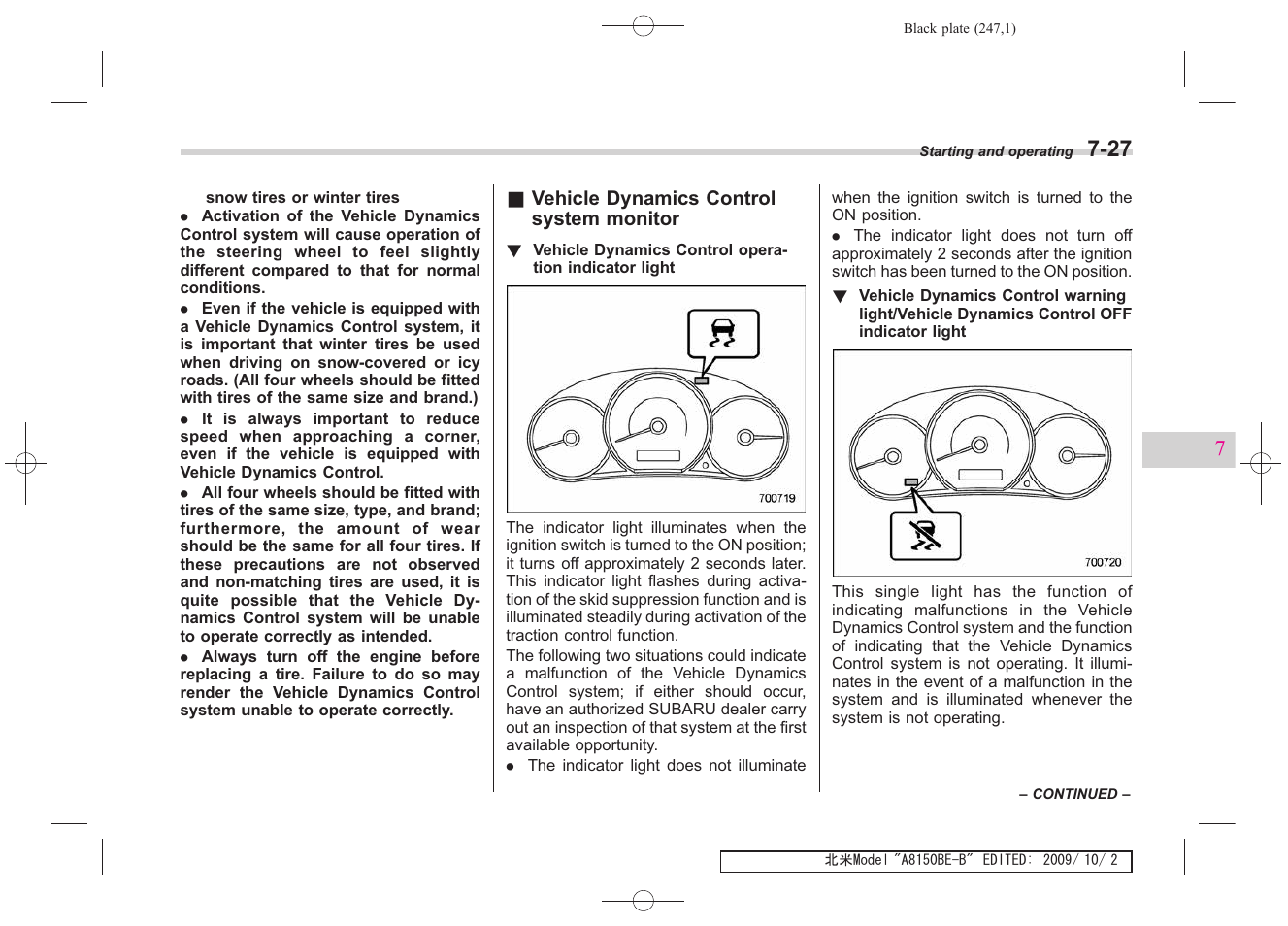 Subaru 2010 Forester User Manual | Page 256 / 414