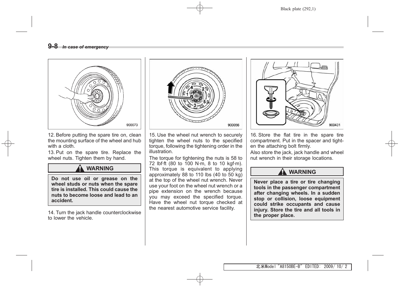 Subaru 2010 Forester User Manual | Page 301 / 414