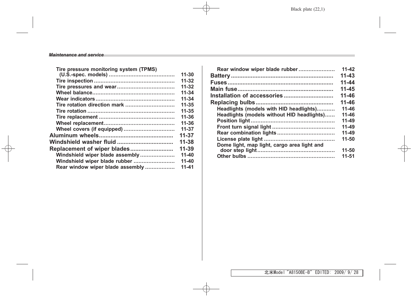 Subaru 2010 Forester User Manual | Page 319 / 414