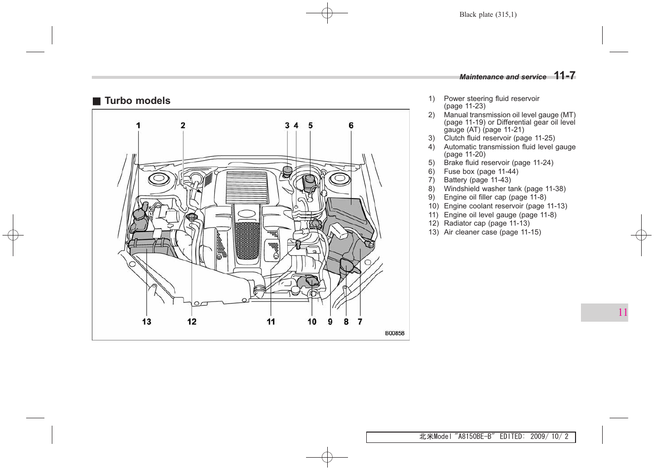 Subaru 2010 Forester User Manual | Page 324 / 414